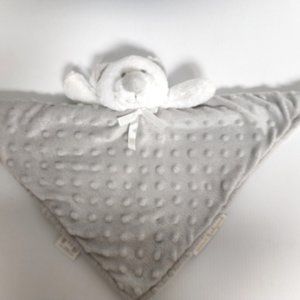 Blankets and Beyond White‎ Bear Lovey Baby Light Security Blanket
